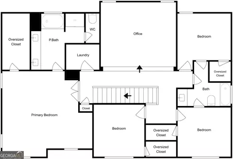 Floorplan - 2956 Dolostone Way, Dacula, GA 30019 photo 1 of 2