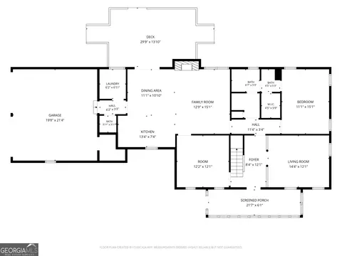Floorplan - 147 Ridgeway Cir, Cornelia, GA 30531 photo 1 of 3