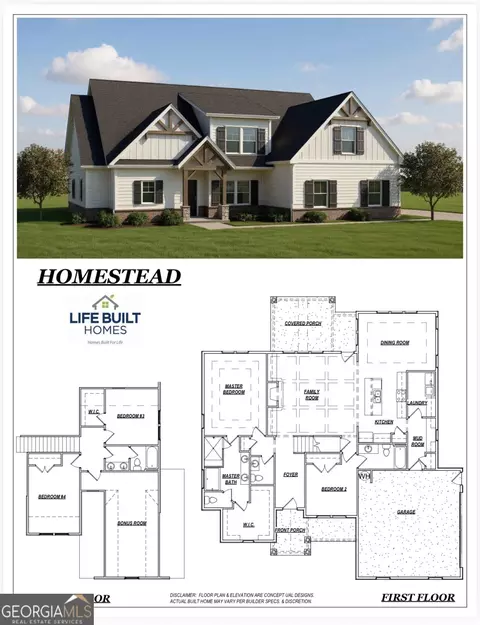 Floorplan - 133 Twin Oaks Dr, Hampton, GA 30228 photo 1 of 1