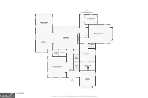 Floorplan - 413 Morgan Mill Rd, Brooks, GA 30205 photo 2 of 6