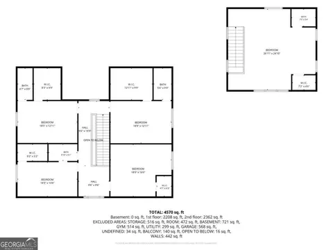 Floorplan - 220 Audreys Way, Suwanee, GA 30024 photo 2 of 4