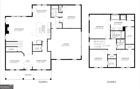 Floorplan - 2267 Bold Springs Rd, Monroe, GA 30656 photo 1 of 3