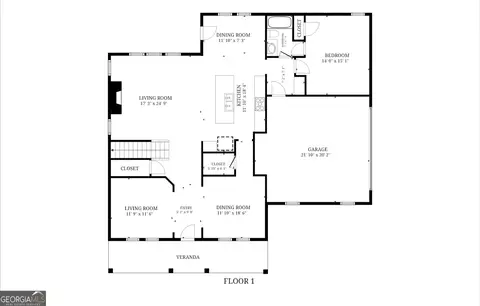 Floorplan - 2267 Bold Springs Rd, Monroe, GA 30656 photo 2 of 3