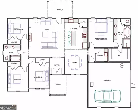 Floorplan - 204 Rolling Pines Rd NW, Rome, GA 30165 photo 2 of 2