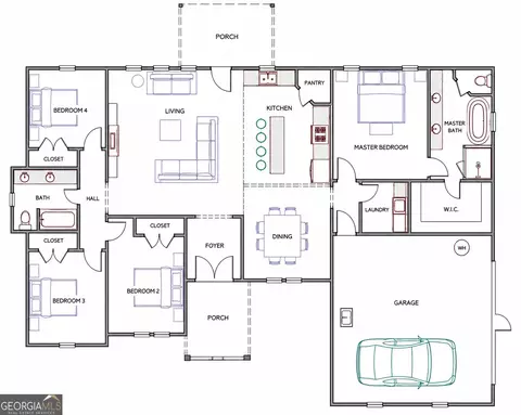 Floorplan - 204 Rolling Pines Rd NW, Rome, GA 30165 photo 1 of 2