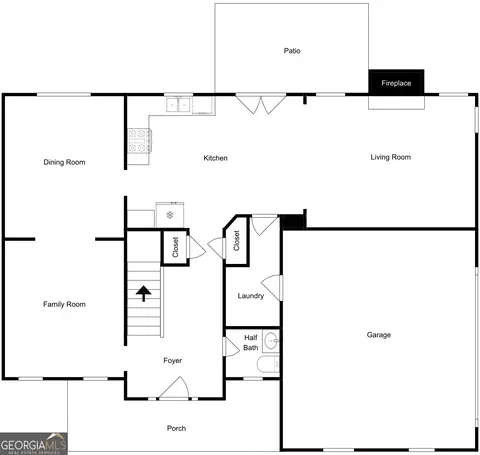 Floorplan - 5003 Dockside Dr, Mcdonough, GA 30253 photo 1 of 2