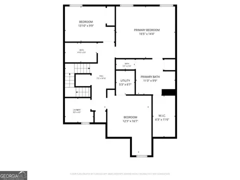 Floorplan - 205 Creekside Pass, Canton, GA 30114 photo 2 of 3