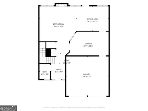 Floorplan - 205 Creekside Pass, Canton, GA 30114 photo 1 of 3