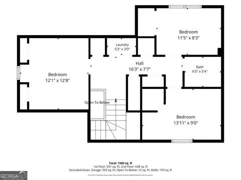 Floorplan - 135 Dunwick Ln, Mcdonough, GA 30253 photo 2 of 3