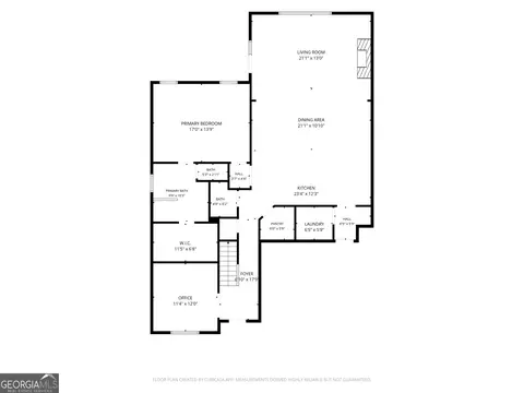 Floorplan - 1482 Alcovy Station Rd, Covington, GA 30014 photo 1 of 3