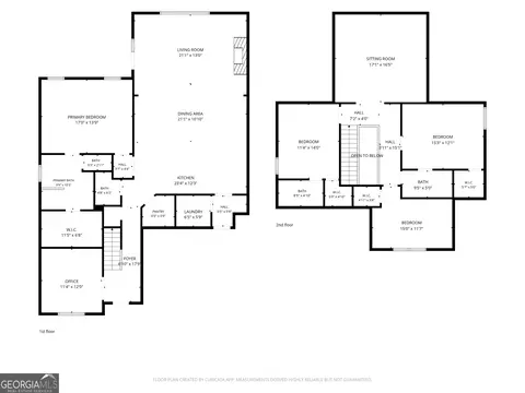 Floorplan - 1482 Alcovy Station Rd, Covington, GA 30014 photo 3 of 3