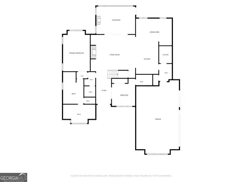 Floorplan - 6878 S Bluff Ct, Gainesville, GA 30506 photo 1 of 3