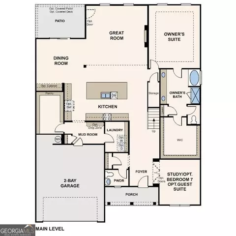Floorplan - 344 Bailiwick Ln, Canton, GA 30115 photo 1 of 2