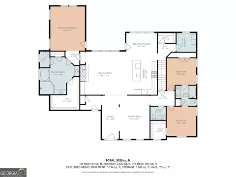 Floorplan - 629 Fleeting Ct, Monroe, GA 30655 photo 1 of 3