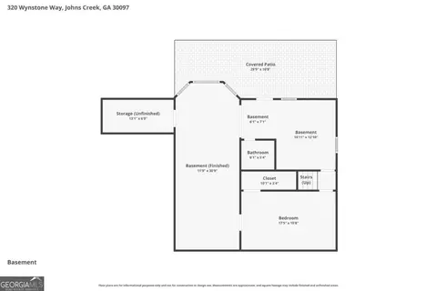 Floorplan - 320 Wynstone Way, Duluth, GA 30097 photo 1 of 2
