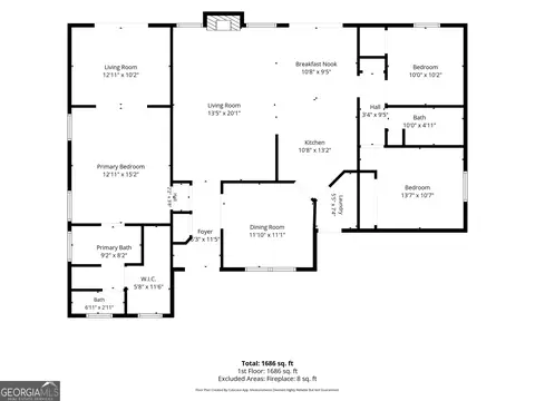 Floorplan - 319 Spring Hill Dr, Canton, GA 30115 photo 1 of 2