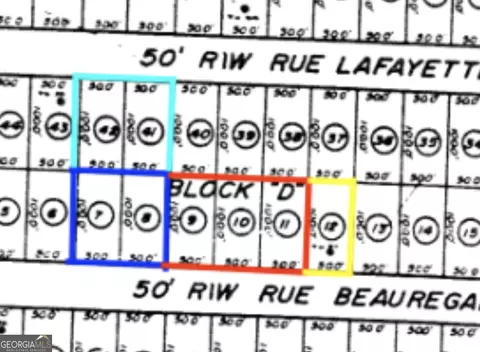 lot7 Rue Beauregard, Lavonia, GA 30553