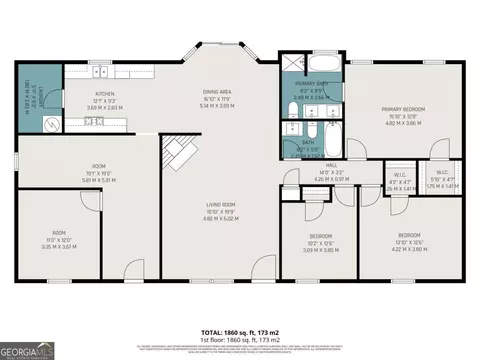 Floorplan - 3 Bonnie Glen Ln, Hampton, GA 30228 photo 1 of 2