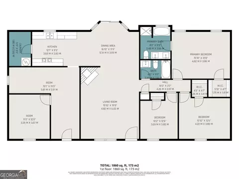 Floorplan - 3 Bonnie Glen Ln, Hampton, GA 30228 photo 2 of 2