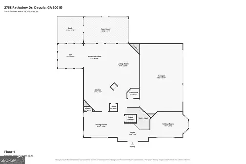 Floorplan - 2758 Pathview Dr, Dacula, GA 30019 photo 1 of 4