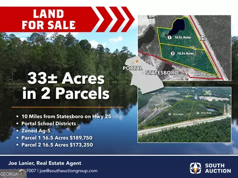1 Hwy 25, Portal, GA 30450