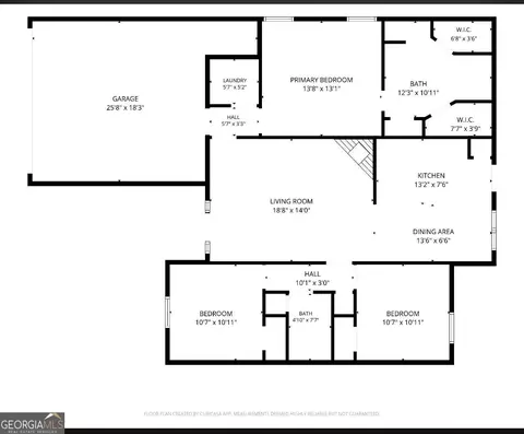 Floorplan - 121 Crest View Dr, Carnesville, GA 30521 photo 2 of 2
