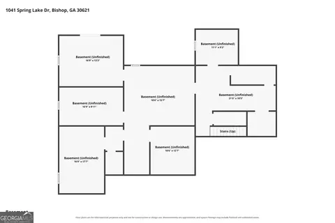 Floorplan - 1041 Spring Lake Dr, Bishop, GA 30621 photo 1 of 4