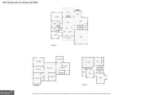 Floorplan - 1041 Spring Lake Dr, Bishop, GA 30621 photo 2 of 4