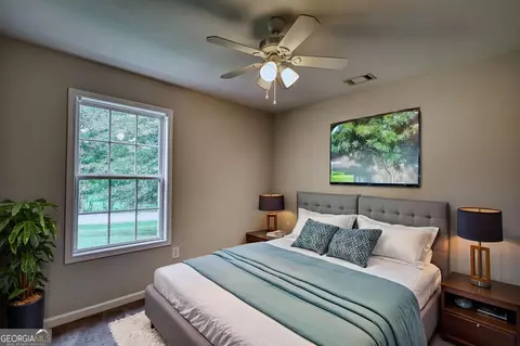 Bedroom - 1020 Flat Rock Rd, Madison, GA 30650 photo 2 of 10