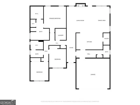 Floorplan - 740 Markhams Dr, Madison, GA 30650 photo 1 of 1