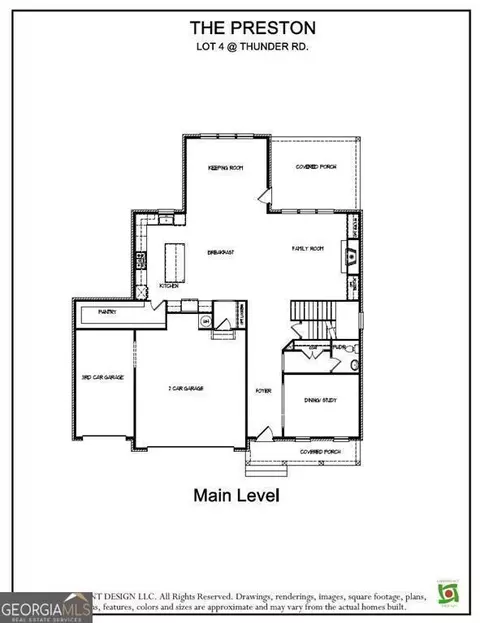 Floorplan - 452 Thunder Rd, Buford, GA 30518 photo 1 of 3