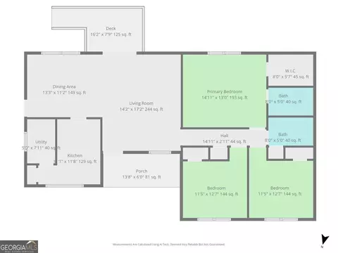 Floorplan - 16 Rosenwald Dr, Hampton, GA 30228 photo 1 of 1
