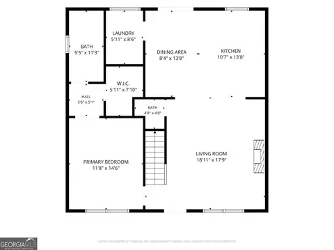 Floorplan - 408 Bell St, Monroe, GA 30655 photo 1 of 2