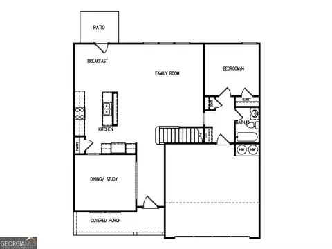 Floorplan - 220 Ruby Robin Rd, Jefferson, GA 30549 photo 1 of 2