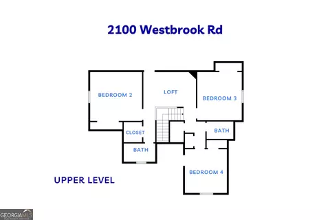 Floorplan - 2100 Westbrook Rd, Commerce, GA 30530 photo 2 of 2