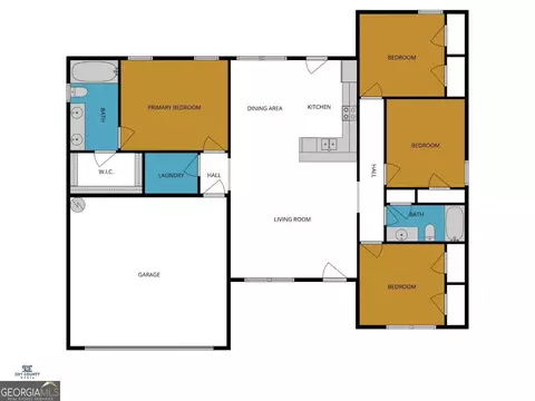 Floorplan - 207 Cornerstone Dr #LOT 57, Statesboro, GA 30458 photo 6 of 6