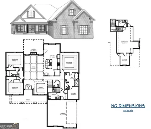 Floorplan - 136 Pridgen Pass, Perry, GA 31069 photo 2 of 2