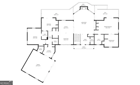 Floorplan - 156 Thundering Waters Dr, Cornelia, GA 30531 photo 1 of 3