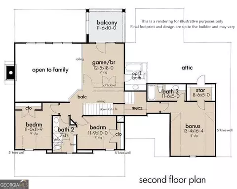 Floorplan - 114 Grove Park Dr, Cornelia, GA 30531 photo 2 of 2