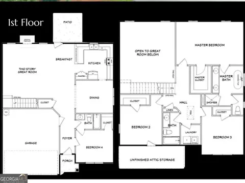 Floorplan - 11153 Cornerstone Way, Hampton, GA 30228 photo 2 of 2