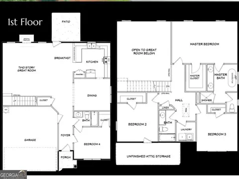 Floorplan - 11153 Cornerstone Way, Hampton, GA 30228 photo 1 of 1