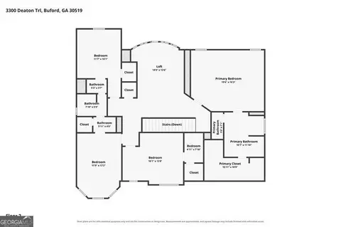 Floorplan - 3300 Deaton Trl, Buford, GA 30519 photo 1 of 2