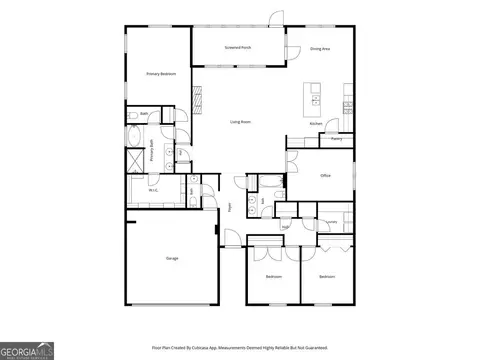 Floorplan - 7442 Jennadee Dr, Fairburn, GA 30213 photo 1 of 1