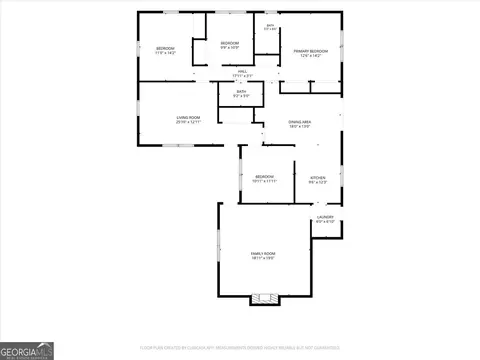 Floorplan - 3117 Eagle Rock Rd, Augusta, GA 30909 photo 1 of 1