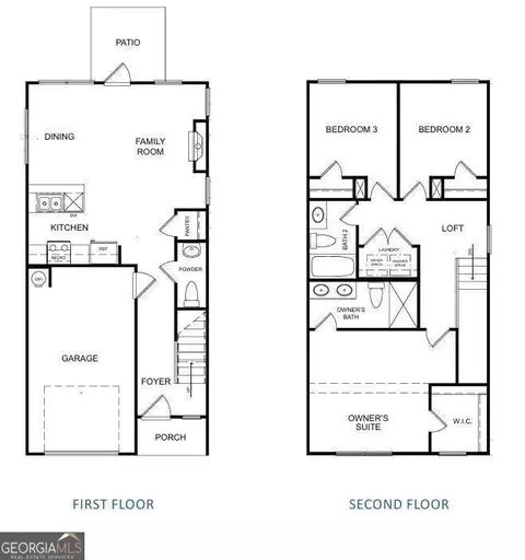 Floorplan - 208 Birch Way, Fairburn, GA 30213 photo 1 of 1