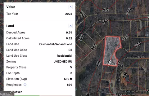 lot92 Rue Fieur De Lis, Lavonia, GA 30553
