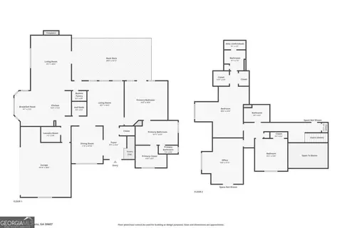 Floorplan - 152 Thornhill Dr, Athens, GA 30607 photo 2 of 2