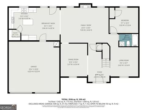 Floorplan - 230 Stone Ridge Way, Covington, GA 30016 photo 1 of 2