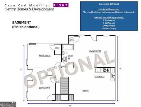 Floorplan - lot2 Bethel Church Rd, Carrollton, GA 30117 photo 3 of 3