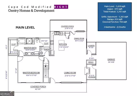 Floorplan - lot2 Bethel Church Rd, Carrollton, GA 30117 photo 1 of 3